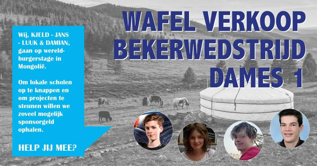 Wafelverkoop Donderdag 13 feb.