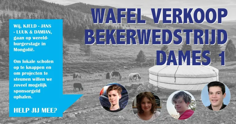 Wafelverkoop Donderdag 13 feb.