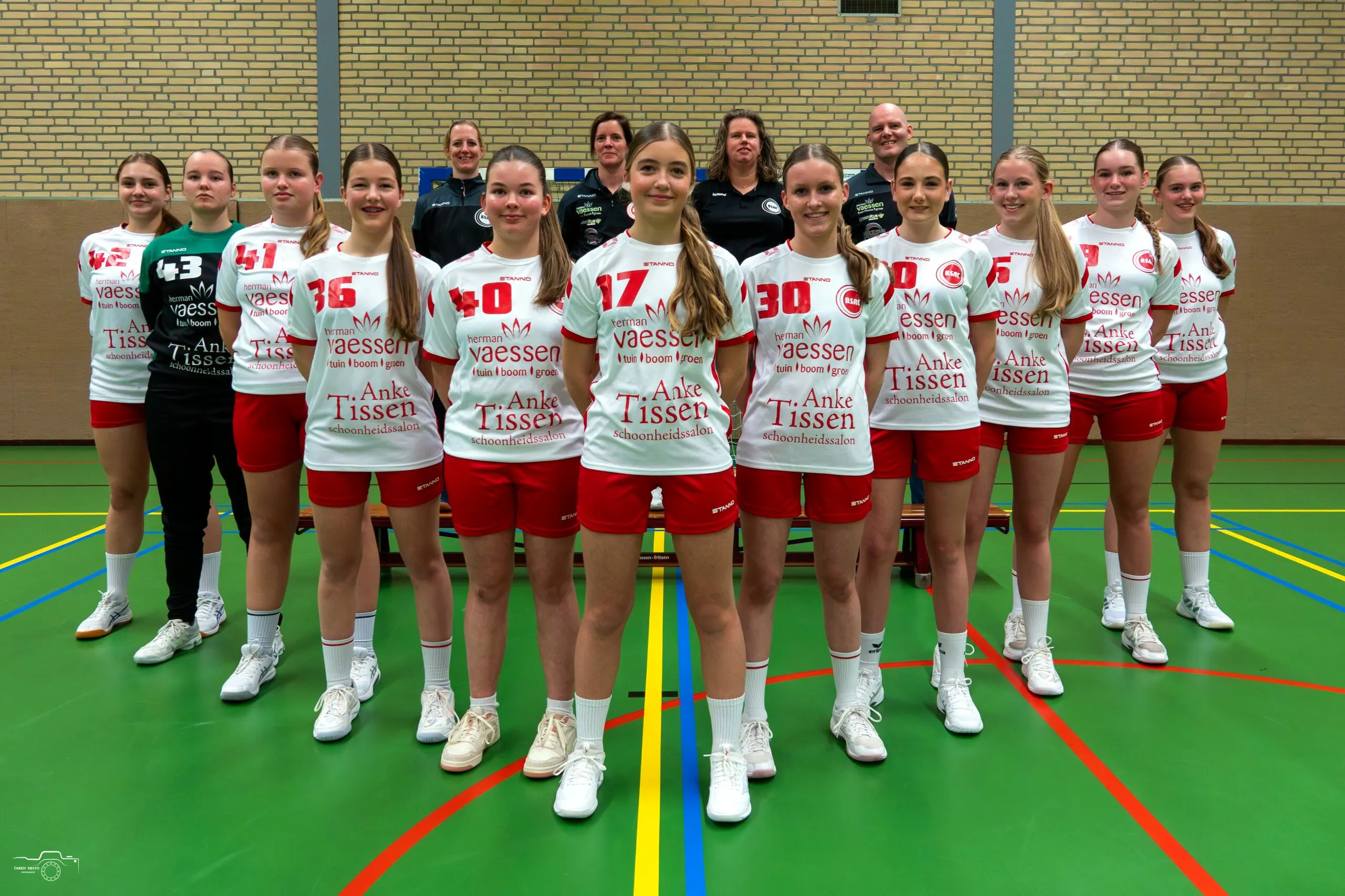 Teamfoto Dames B2